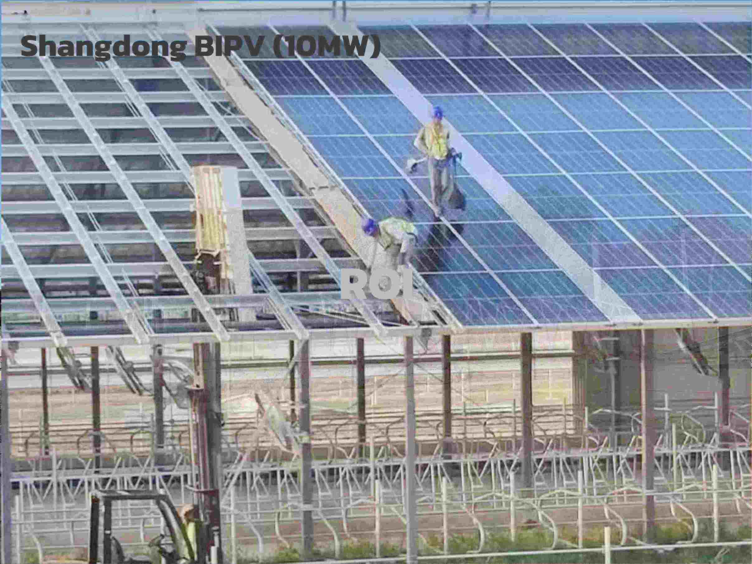Proyecto BIPV de 10 MW de Shandong