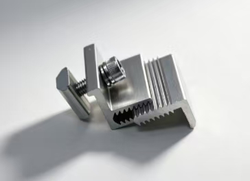 Adjustable End Clamp Solar Photovoltaic Bracket Accessories for Solar Panels