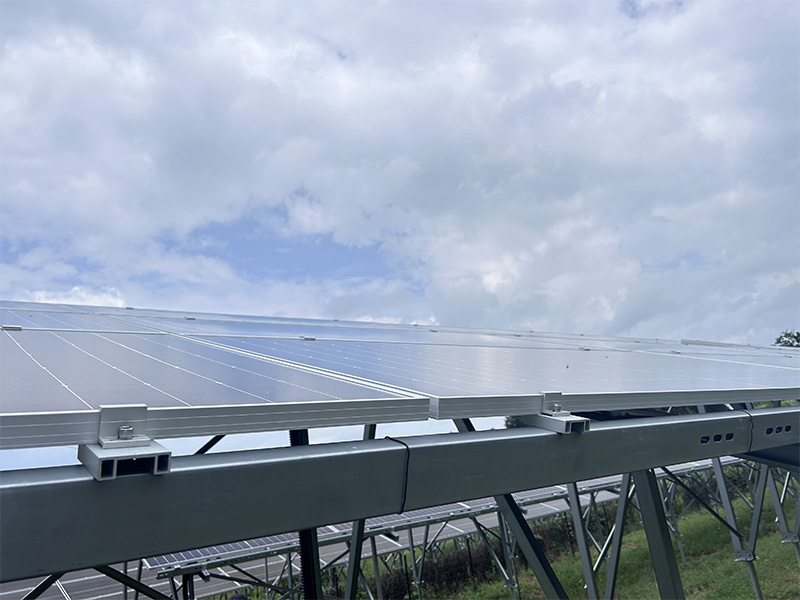 solar panel mounting rail